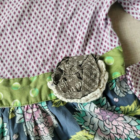 Mustard Pie Emerald Dance Dress + Leggings - Picture 7 of 12